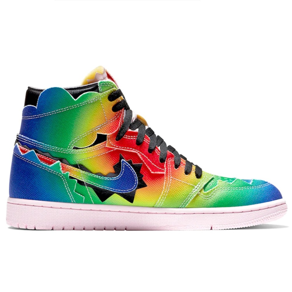 Nike J. Balvin x Air Jordan 1 Retro OG High 'Colores Y Vibras' DC3481-900 - 10.5 - Picture 2 of 14